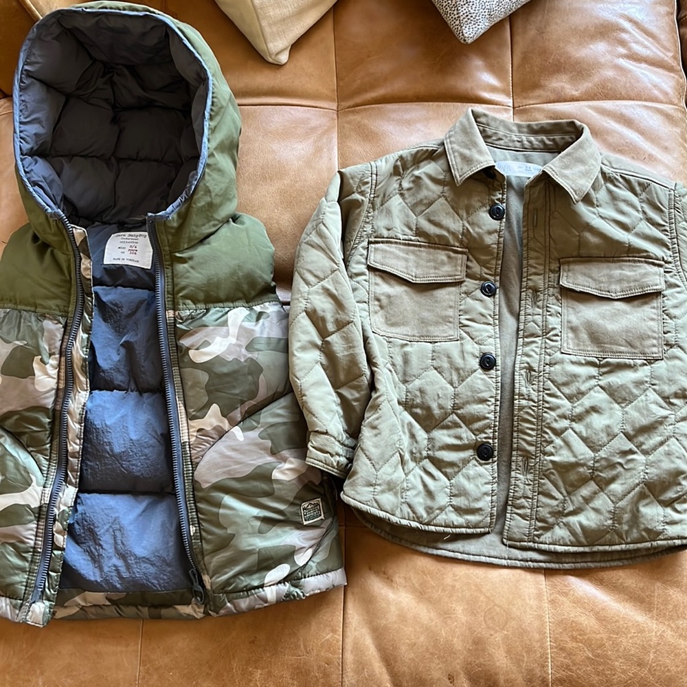Pair of two Zara boy pieces 3-4